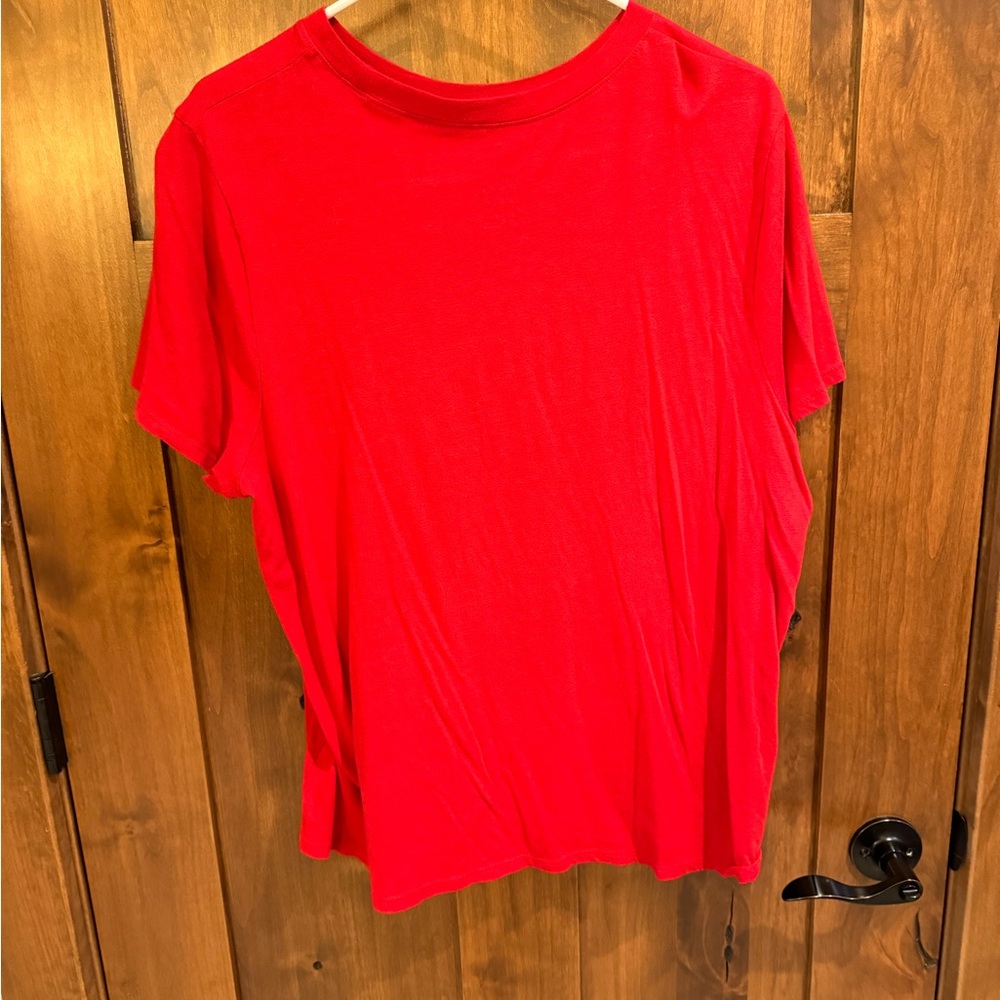 Red tee shirt